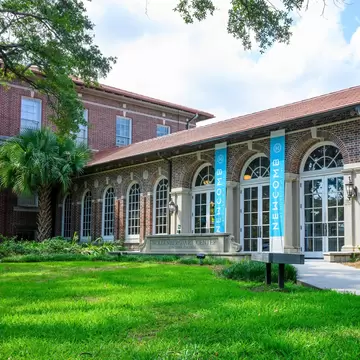 NEW ORLEANS, LA, USA - JUNE 27, 2023: Entrance to Newcomb Art Museum of Tulane University; Shutterstock ID 2323774981;