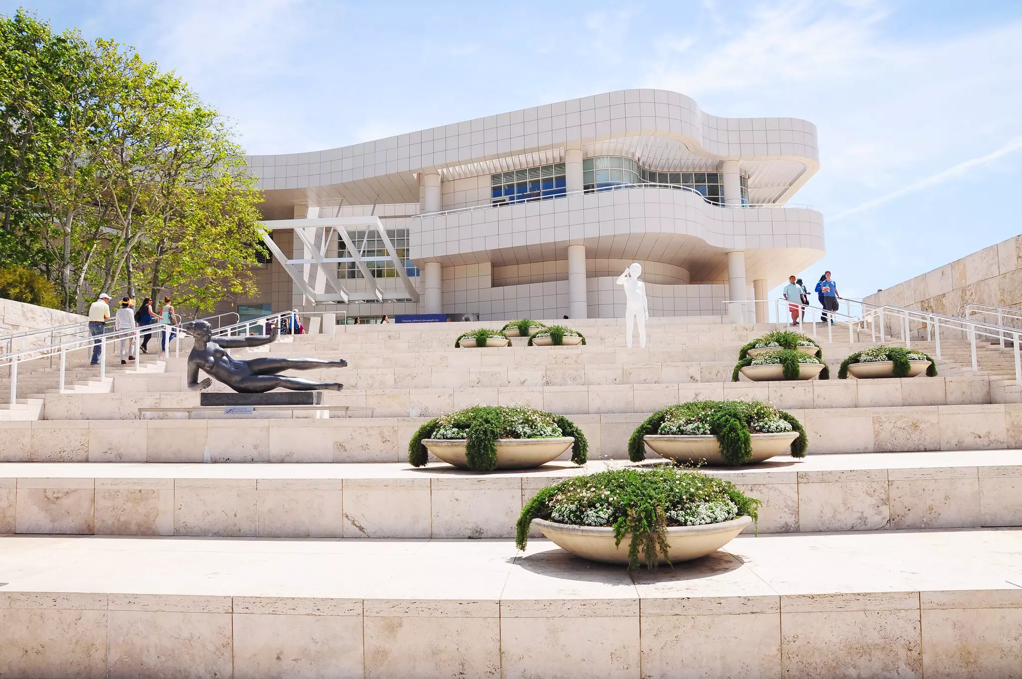 Exhibits at the Getty Museum span the millennia from ancient to contemporary art © OLOS / Shutterstock