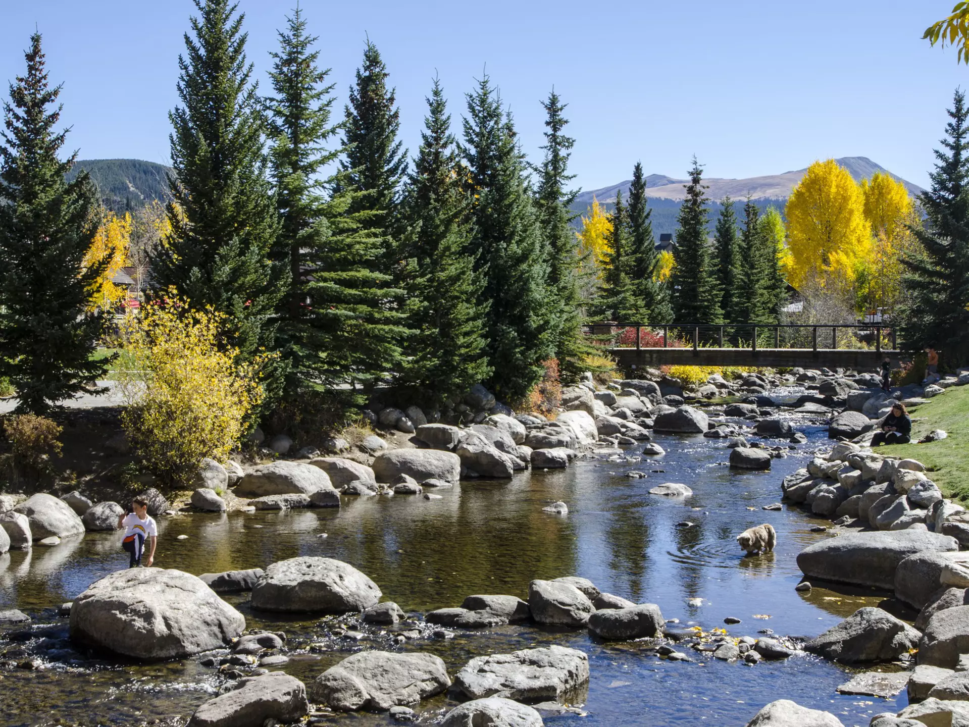 Breckenridge sits at the base of Tenmile Range in Colorado. Getty Images