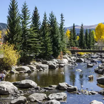 Breckenridge sits at the base of Tenmile Range in Colorado. Getty Images