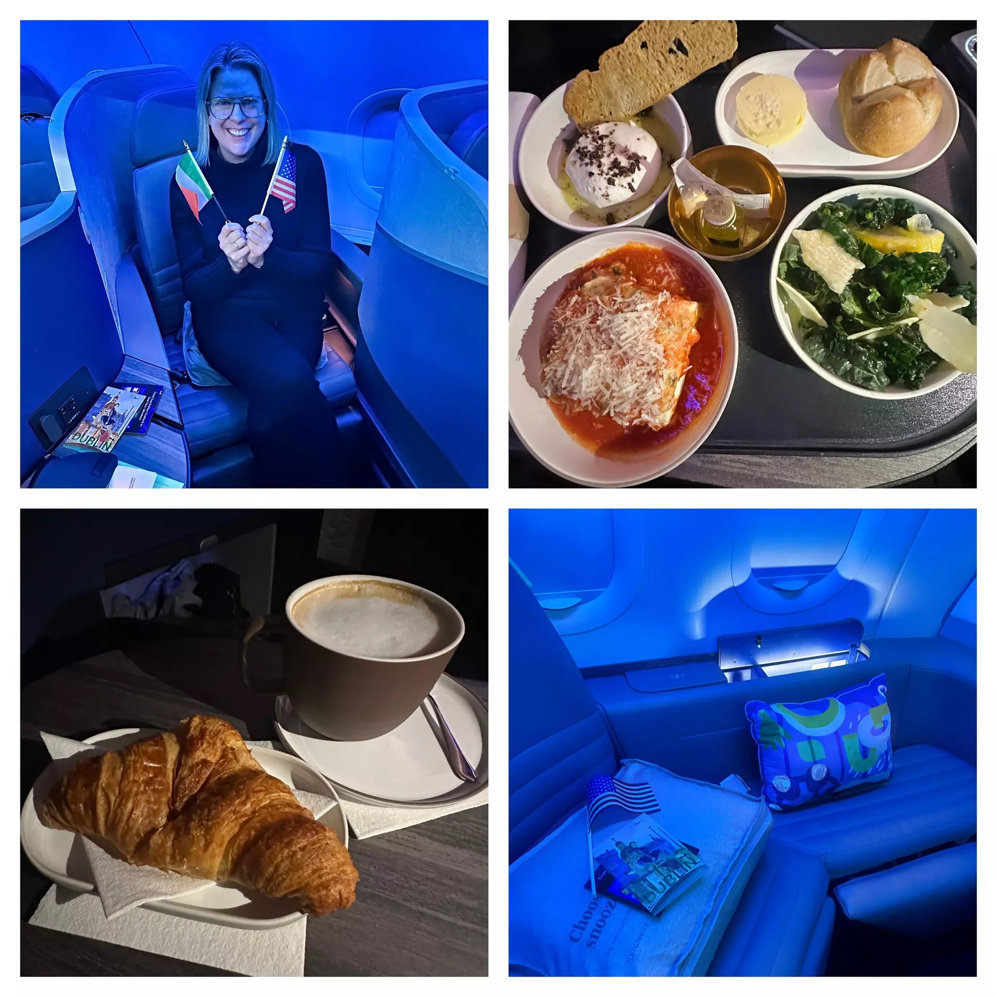 Highlights from the flight in JetBlue Mint © Brekke Fletcher / Lonely Planet