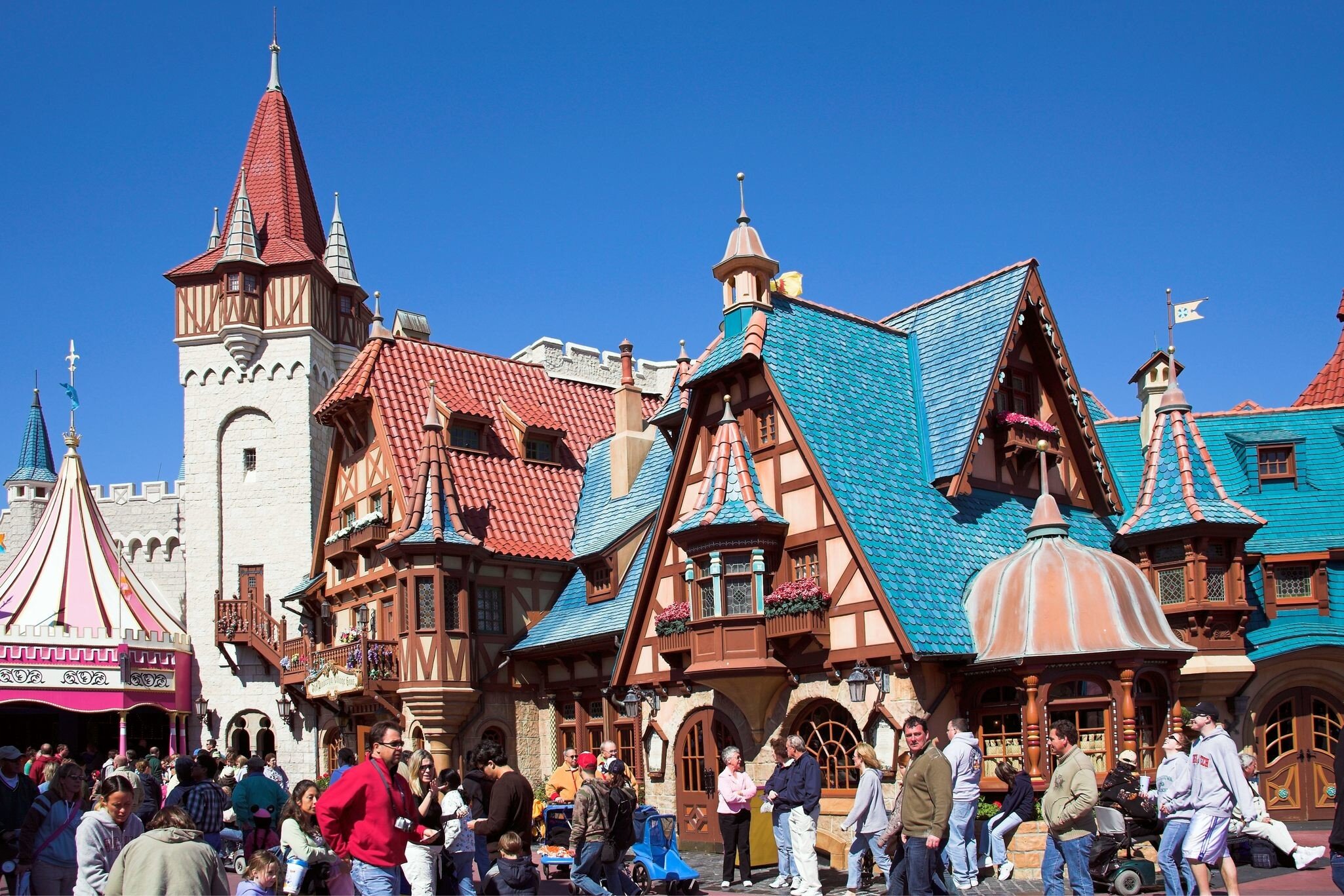 Pinocchio Village Haus Restaurant, Fantasyland, Magic Kingdom, Disney World, Orlando, Florida, USA