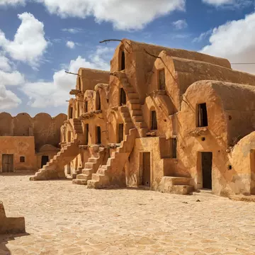 Ksar Ouled Soltane is a fortified granary, or ksar, located in the Tataouine district in southern Tunisia., License Type: media, Download Time: 2025-12-03T18:59:58.000Z, User: katelyn.perry_lonelyplanet, Editorial: false, purchase_order: 65050 - Digital Destinations and Articles, job: wip, client: wip, other: Katelyn Perry