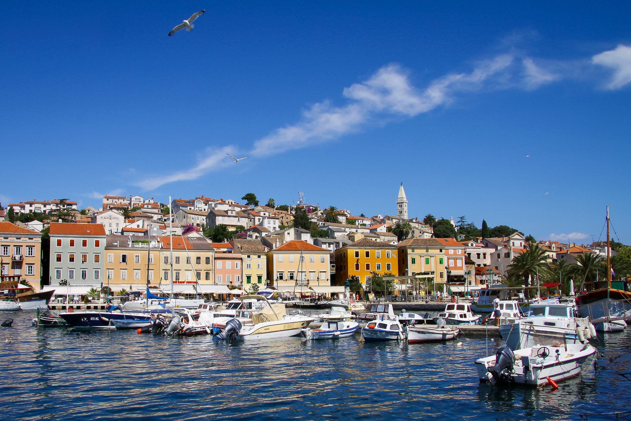 Mali Losinj on Island of Losinj