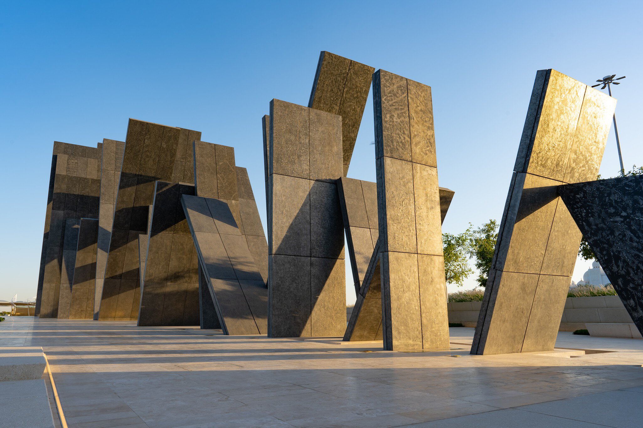 Abu Dhabi, UAE, 2019 04 27: Wahat Al Karama - it is home to a permanent memorial to the United Arab Emiratesâ€™ heroes â€“ soldiers, police, diplomats and civilians  License Type: media  Download Time: 2023-11-20T02:04:01.000Z  User: mvm_lonelyplanet  Is Editorial: Yes  purchase_order:   
