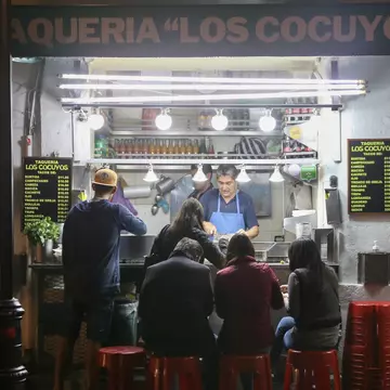 Eat like a king – and for a song – at Mexico City’s ubiquitous street-food stalls. eddie-hernandez.com/Shutterstock