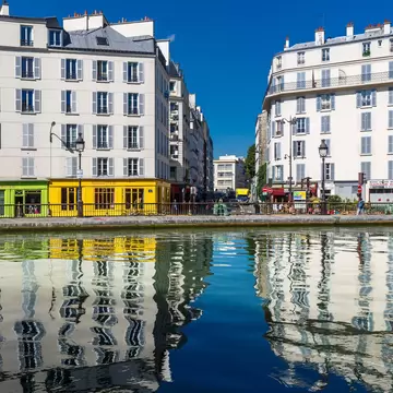 City Cityscape Development Architecture Canal Travel Destinations Horizontal Outdoors Railing France Blue Rippled Modern Summer Day Reflection Paris - France French St. Martin Color Image City Life Incidental People Building Exterior Photography Capital Cities Clear Sky Canal St Martin 2013 French Overseas Territory
Canal Saint-Martin Paris August 2013Reflection on the Canal.