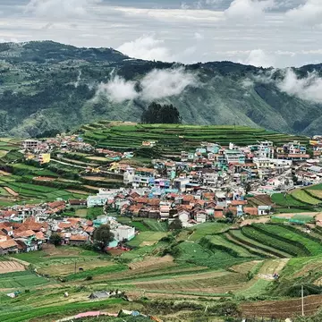 A view of Kodaikanal, in Tamil Nadu in the Western Ghats. Lalu369/Shutterstock
