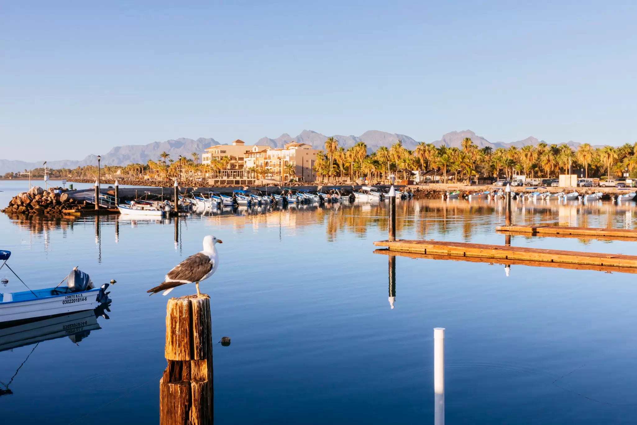 Relax and unwind in the beautifully laidback town of Loreto in Baja California Sur. Andrew Peacock/Getty Images