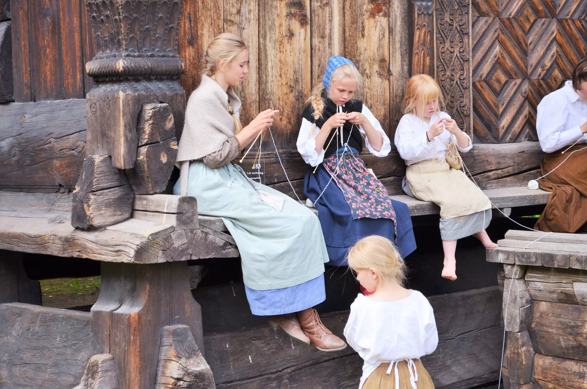 At many Norwegian museums, such as Oslo’s Folkemuseum, interactive displays and costumed volunteers help bring the subject matter to life for kids © Angie Ip / Shutterstock