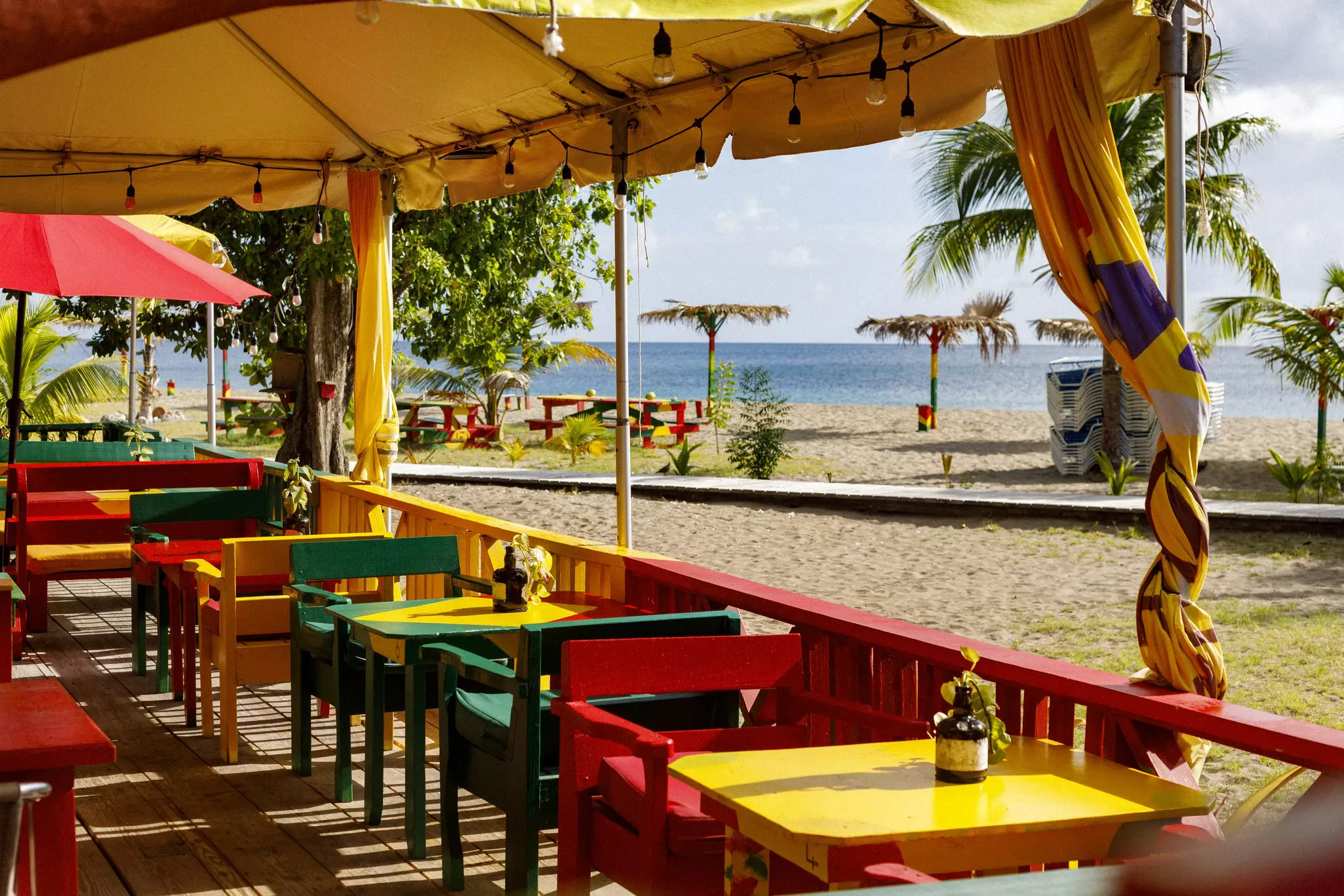Nevis, Caribbean. July 2025
Sunshines Beach bar and grill, Nevis