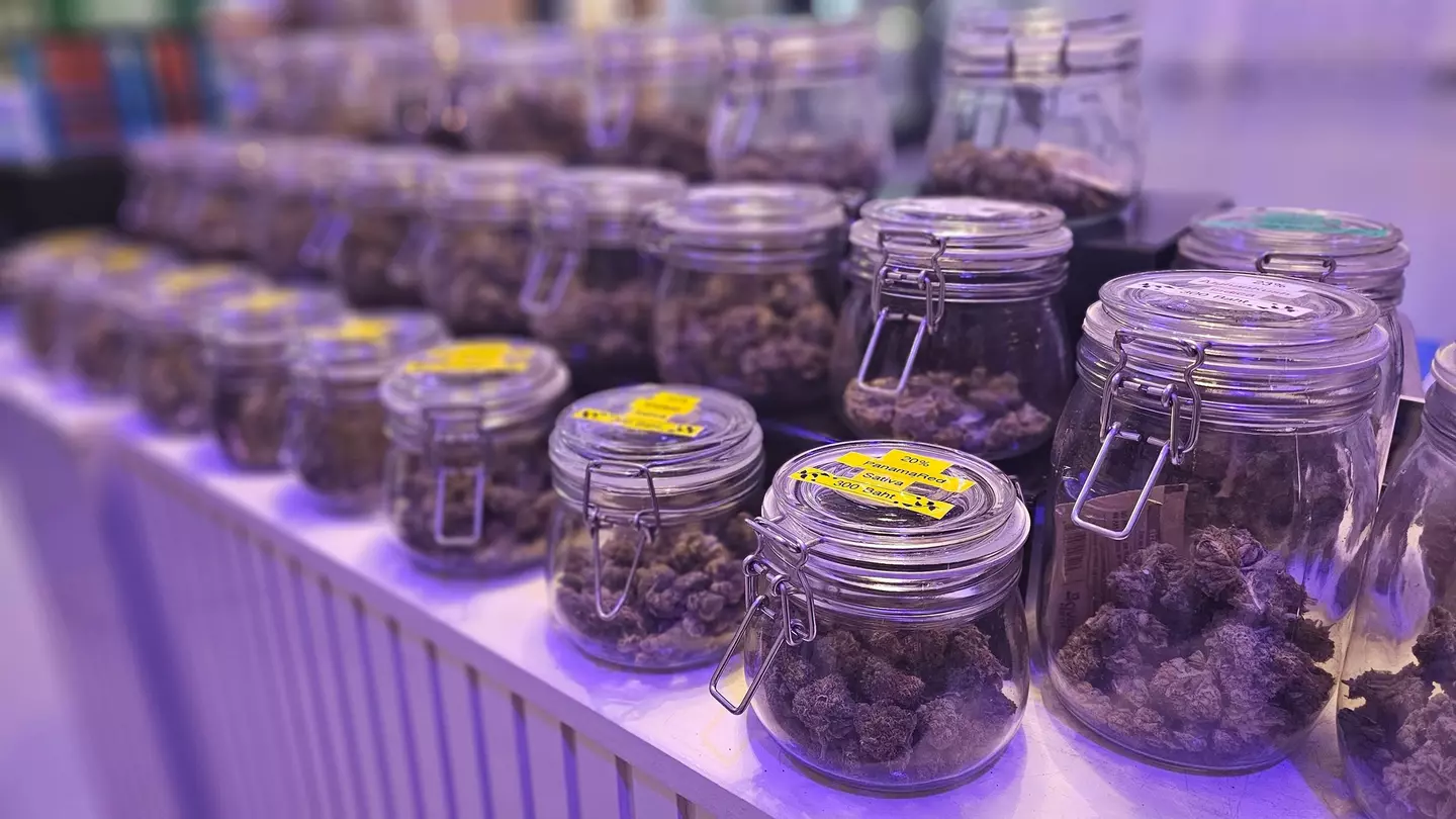 A marijuana dispensary