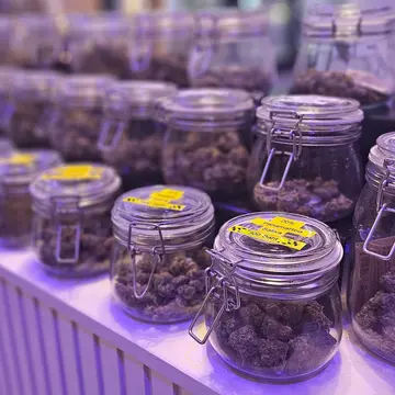 A marijuana dispensary