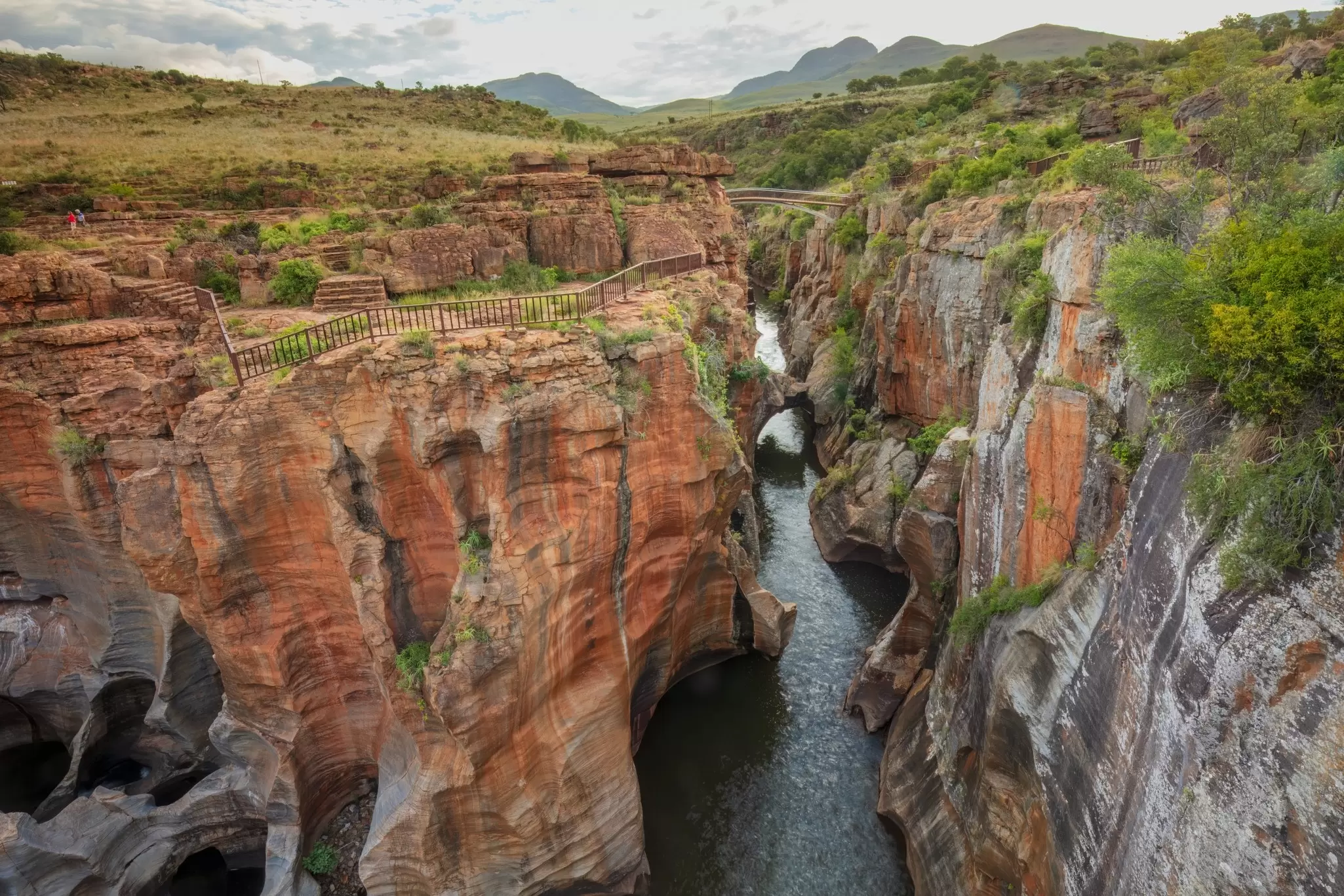 Bourke's Luck Potholes in Blyde River Canyon. Miroslav Srb/Shutterstock