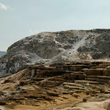 Mammoth Hot Springs in Yellowstone National Park. sarah_xie7/Shutterstock