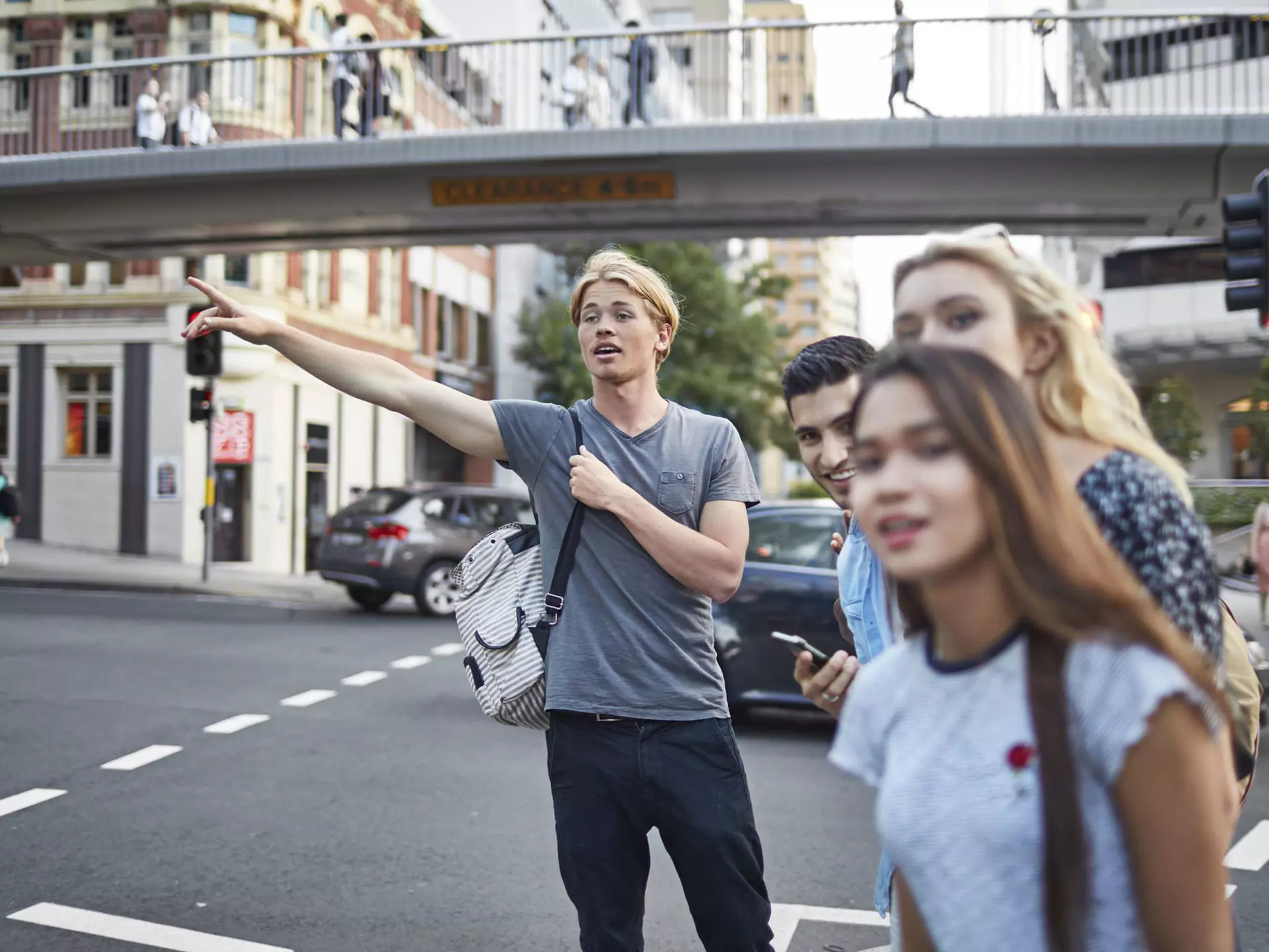 Young man hailing taxi while standing with friends on a Sydney street.
924150128
Malaysian Ethnicity, Young Women, Travel Destinations, Horizontal, Photography, 20-24 Years, Friendship, Youth Culture, Females, City, Mobile Phone, Leisure Activity, Millennial Generation, Day, Caucasian Ethnicity, Togetherness, Generation Z, Taxi, Enjoyment, Selective Focus, Wireless Technology, Standing, Carefree, Bag, Young Men, Capital Cities, Adults Only, City Street, Street, City Life, Casual Clothing, Outdoors, Sydney, Four People, Bridge - Built Structure, Fun, Arms Raised, Multi-Ethnic Group, Two People, Australia, Gesturing, Incidental People, Hailing A Ride, Travel, Males, People, Men, Tourism, Tourist, Adult, Bonding, Looking Away, Lifestyles, Women, Young Adult