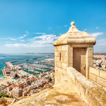 Santa Barbara Castle with Alicante Panorama Aerial View, Alicante, Spain, License Type: media, Download Time: 2024-10-03T16:36:14.000Z, User: Eointloughney87, Editorial: false, purchase_order: 56530, job: Global Publishing-WIP, client: Best Road Trips Spain & Portugal 3, other: Eoin T Loughney