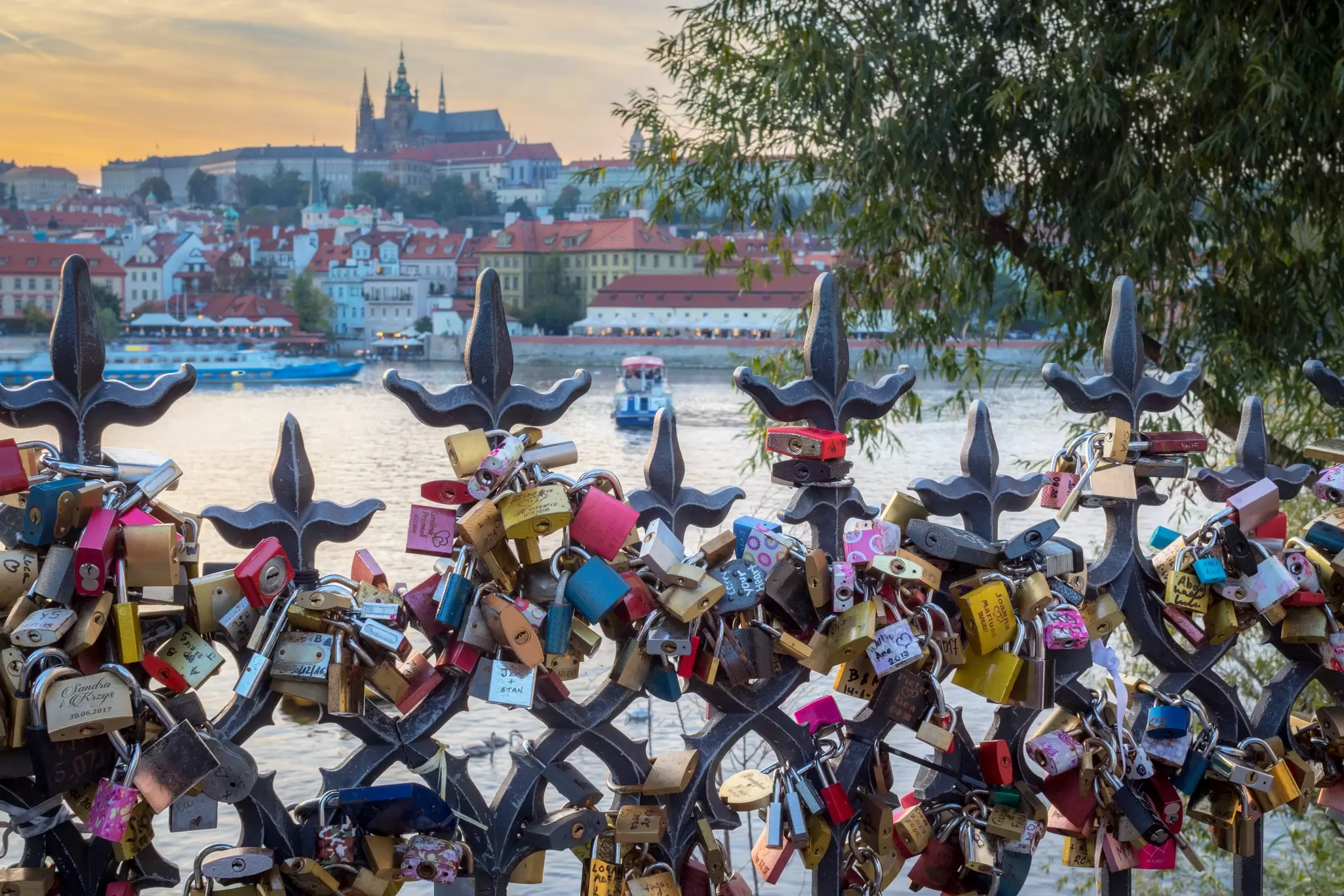 While one padlock won't cause widespread damage, their proliferation can be insidious, pictured here in Prague city © Getty