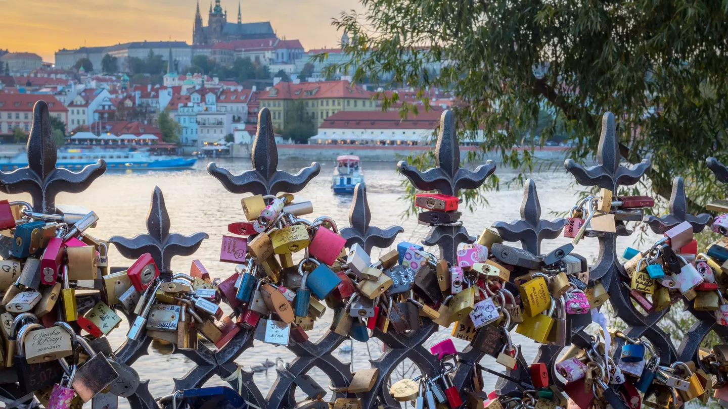 While one padlock won't cause widespread damage, their proliferation can be insidious, pictured here in Prague city © Getty