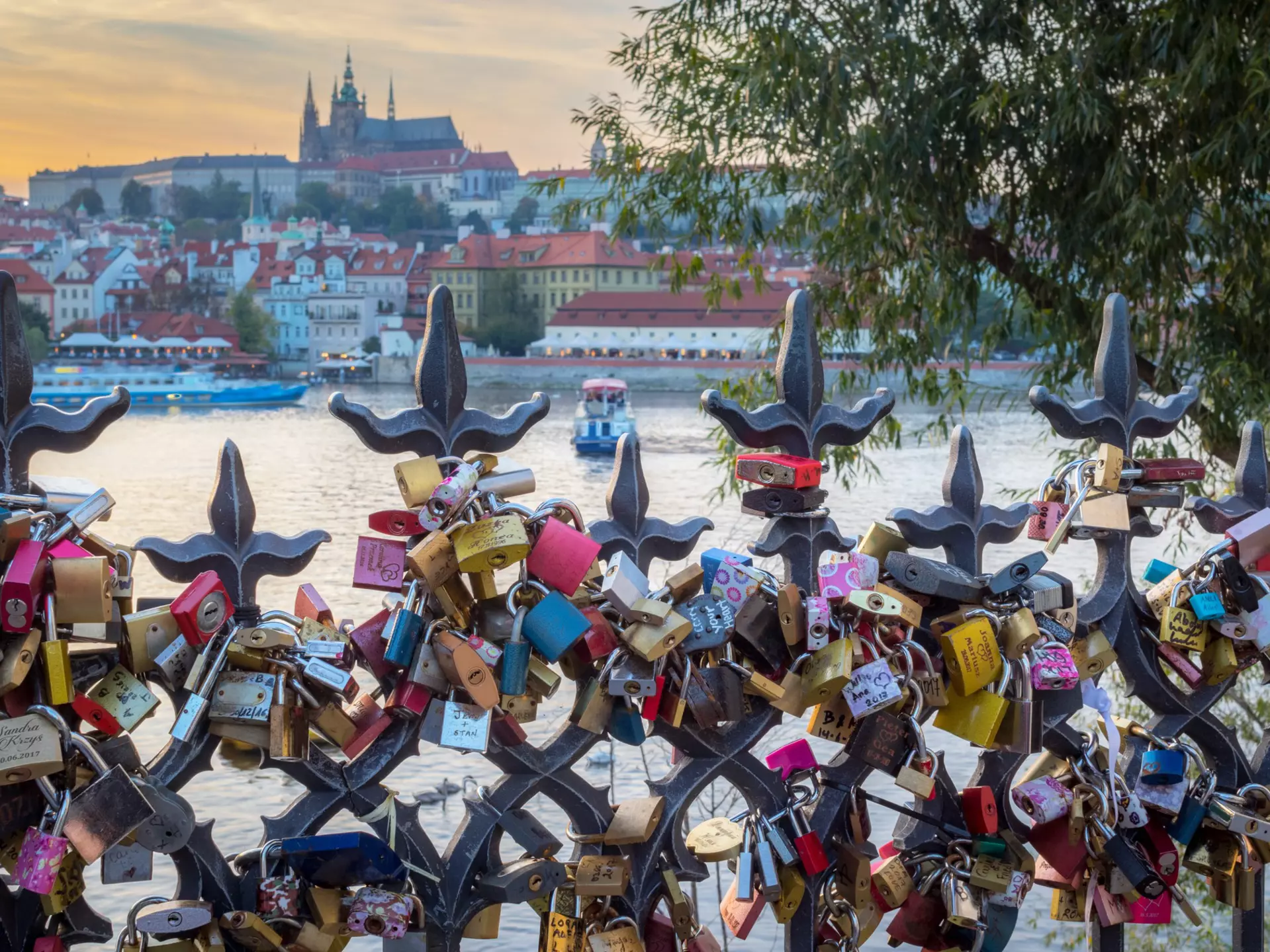 While one padlock won't cause widespread damage, their proliferation can be insidious, pictured here in Prague city © Getty
