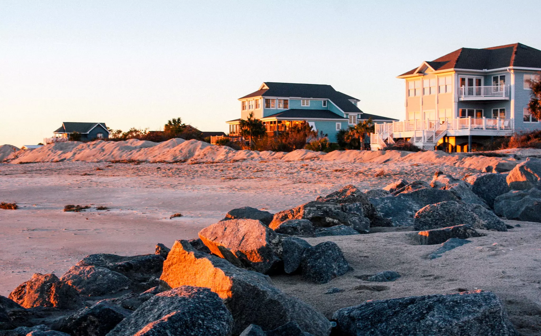 Beach house on Edisto Island in South Carolina