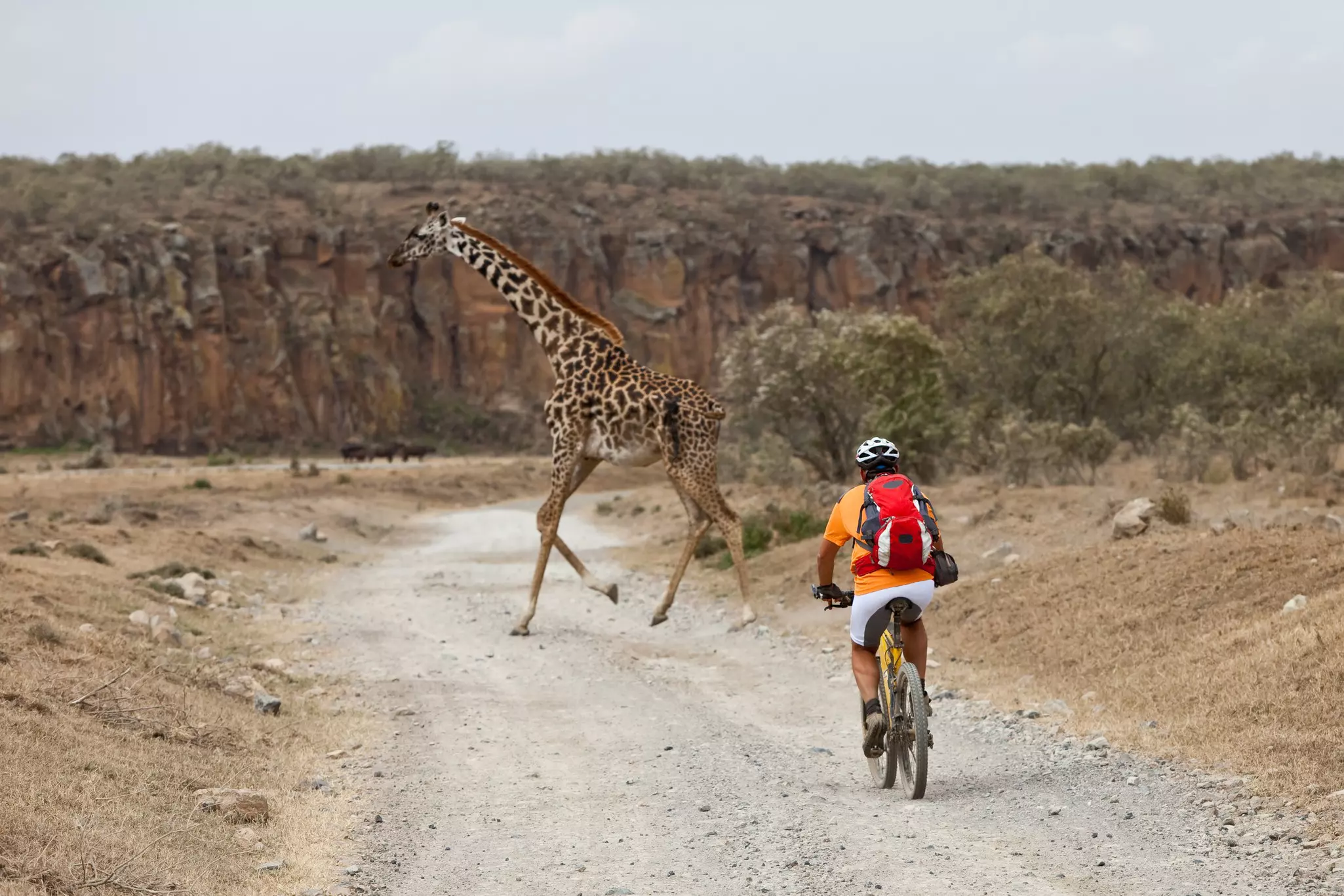 Humans and nature meet at Hell's Gate National Park ©Saro17/Getty Images