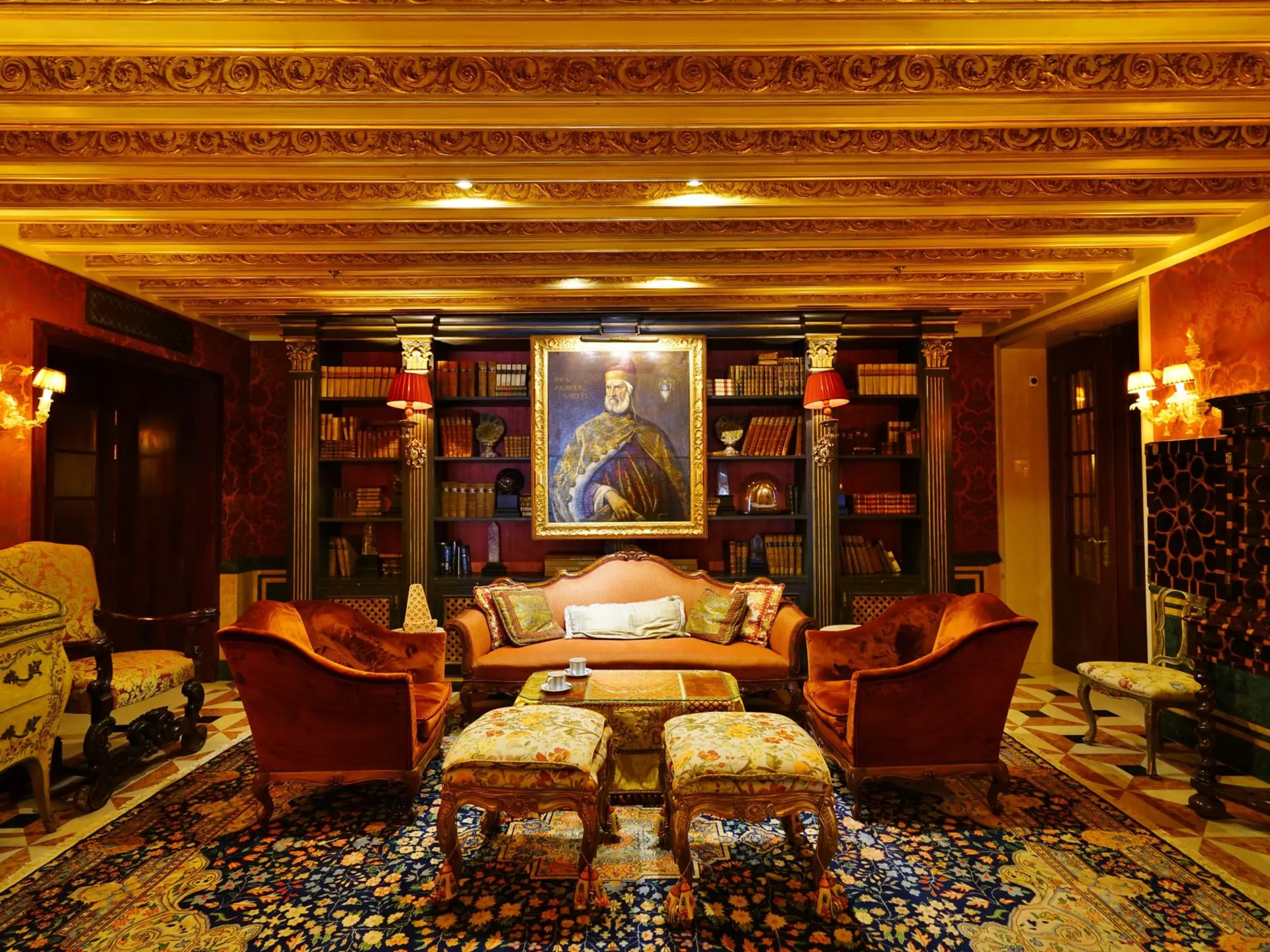 VENICE, ITALY -18 APRIL 2017- The Gritti Palace, a famous historic luxury hotel overlooking the Grand Canal, was sold by Starwood to Qatar's Nozul hotels and resorts.