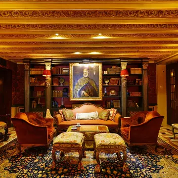 VENICE, ITALY -18 APRIL 2017- The Gritti Palace, a famous historic luxury hotel overlooking the Grand Canal, was sold by Starwood to Qatar's Nozul hotels and resorts.