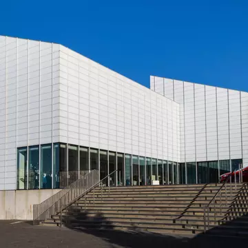 MARGATE, ENGLAND - DEC 10, 2014 Turner Contemporary gallery, exhibition space, designed by David Chipperfield.