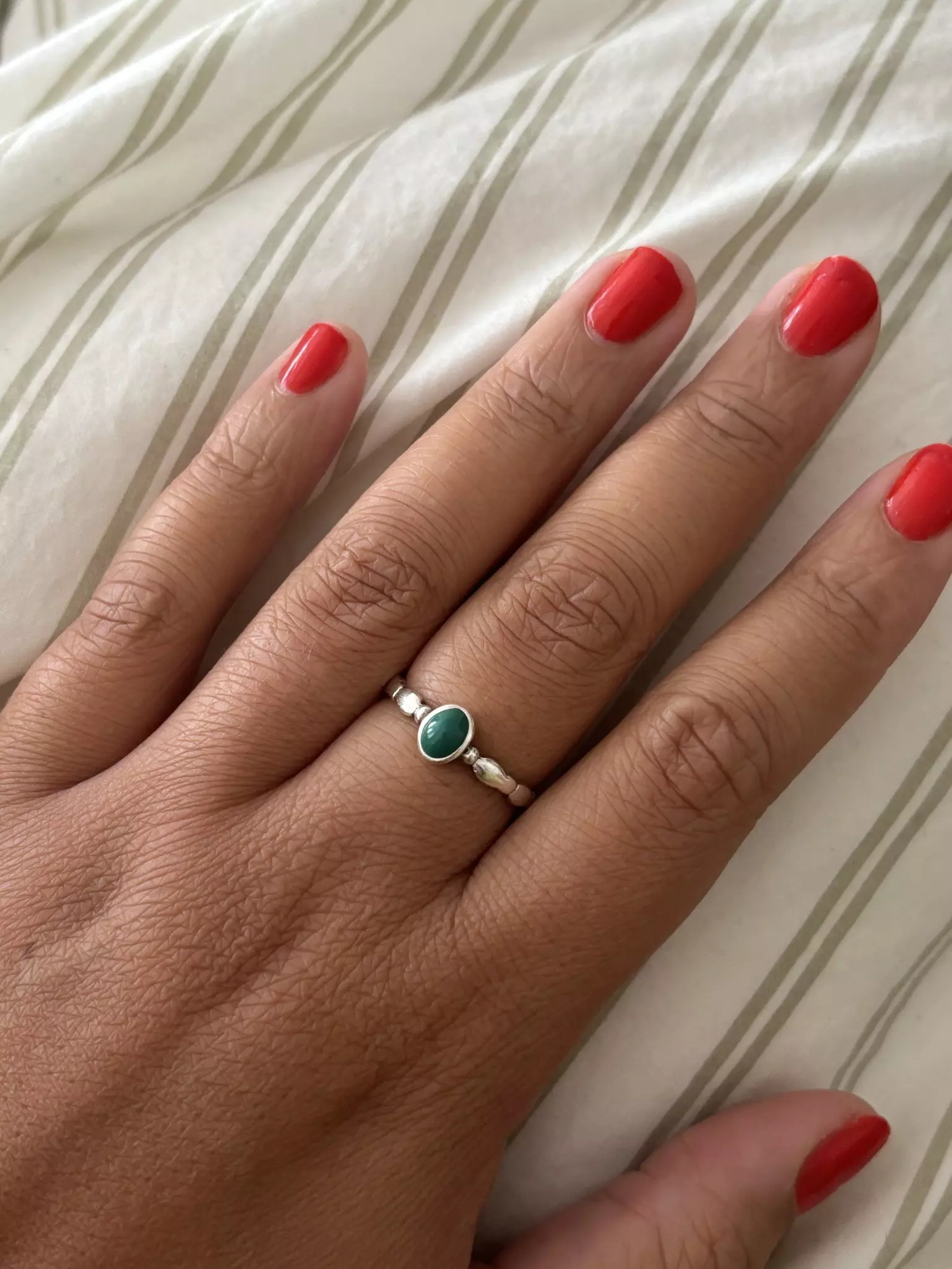 Chamidae Ford's ring she bought in Rome, Italy