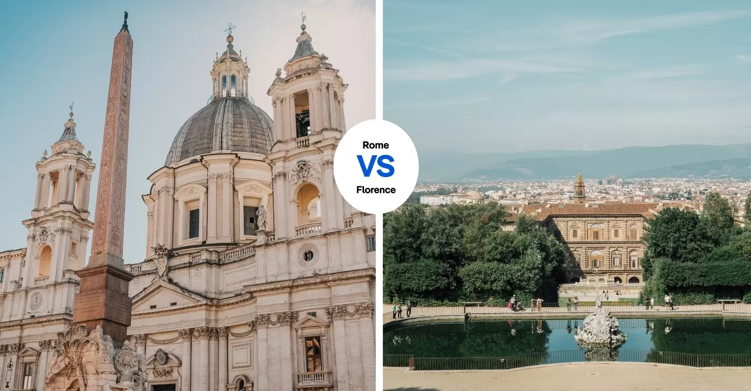 L-R: Vatican City, Rome. Boboli Gardens from Palazzo Pitti, Florence. Photography/Shutterstock, Cheungjoproduction/Shutterstock