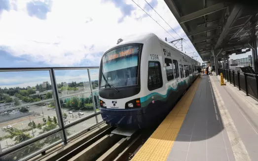 Link light rail is a great way to get to SeaTac airport.