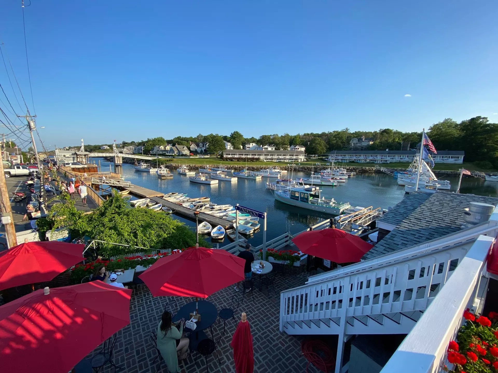 Perkins Cove in the summertime. Arthur Villator/Shutterstock