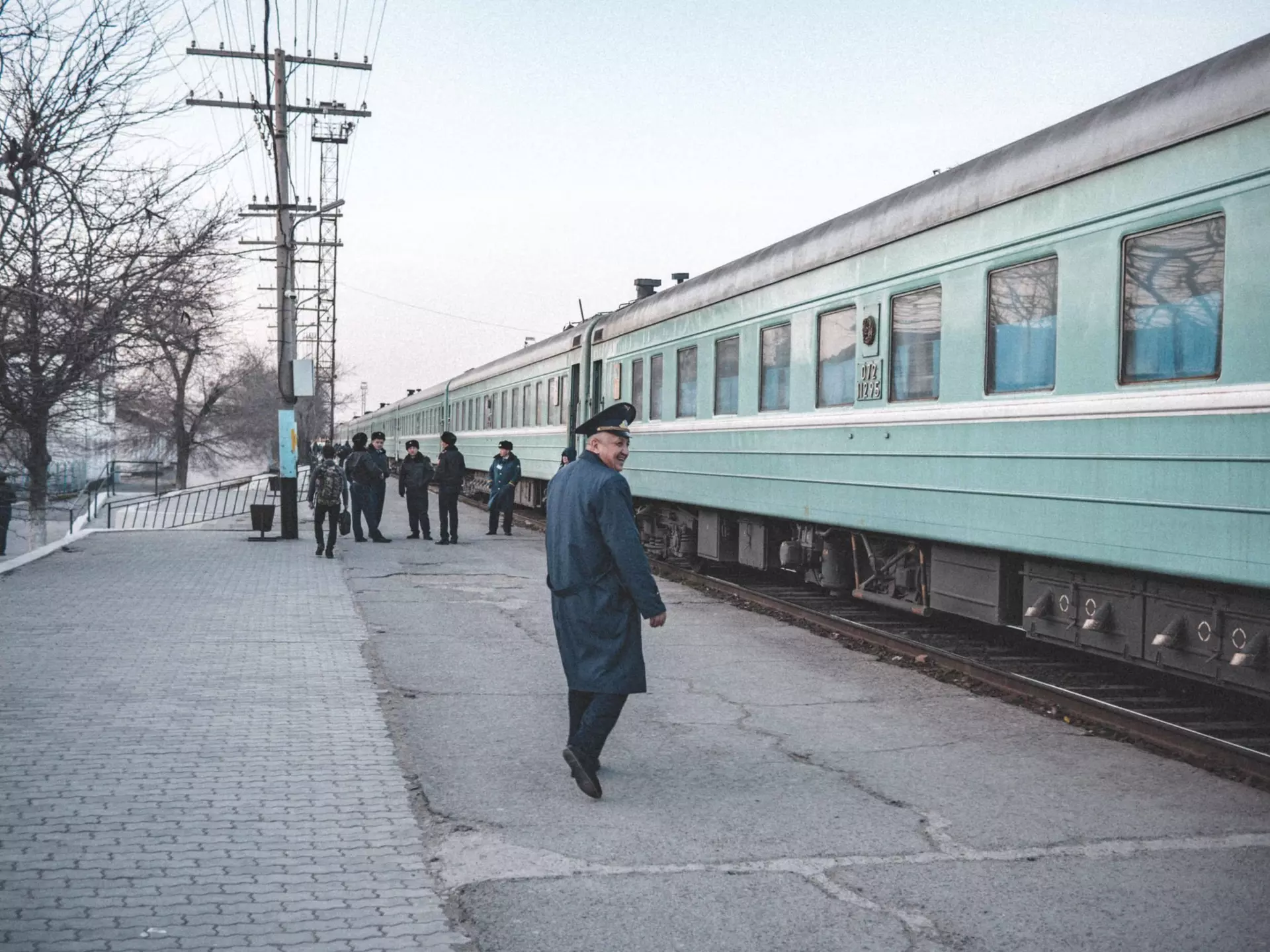 Aboard the night train, Kazakhstan. Quentin Boëhm