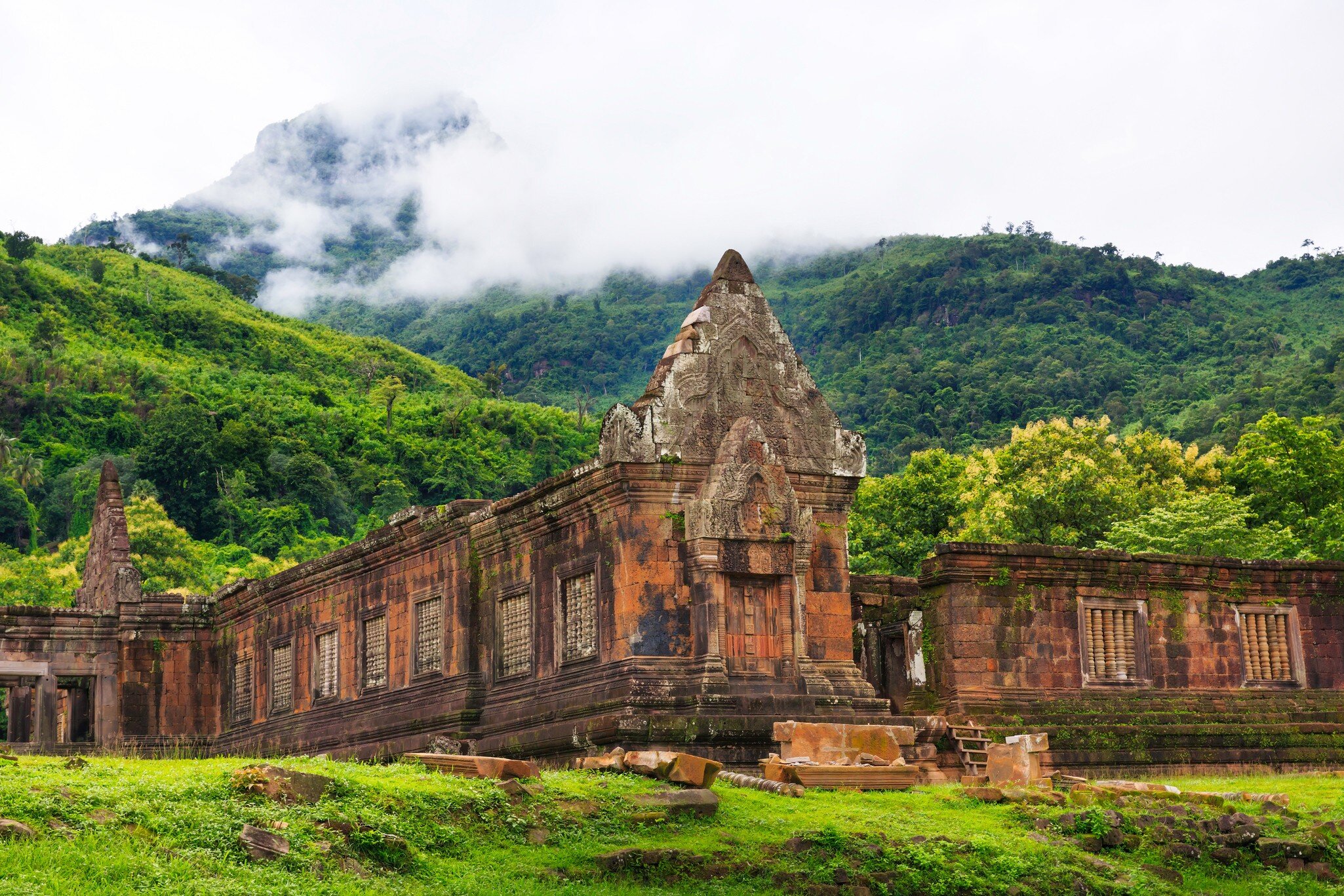 Vat Phou or Wat Phu is the UNESCO world heritage site in Champasak, Southern Laos