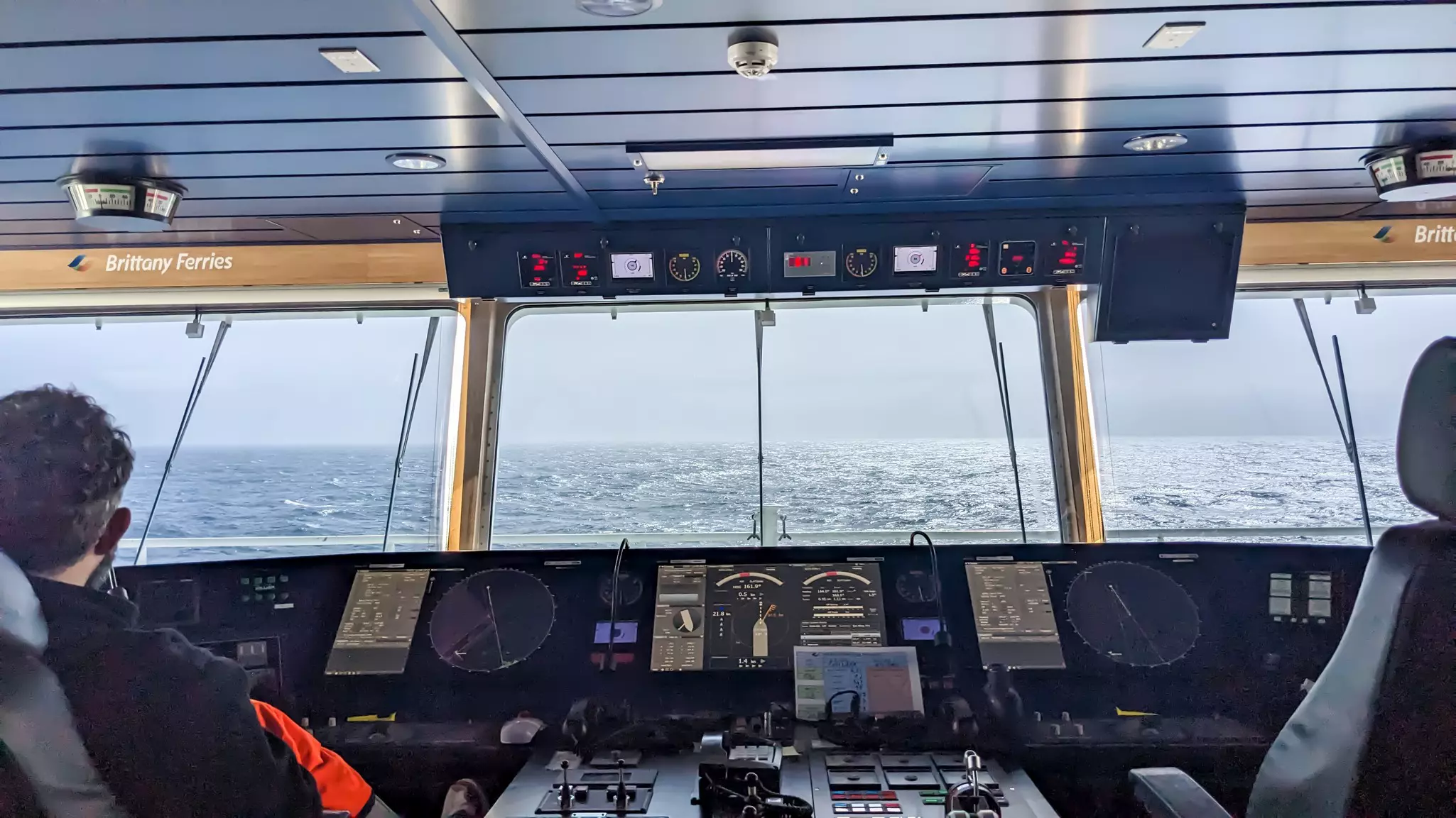 The sea ahead, as seen from the Salamanca’s bridge deck © Amy Lynch / Lonely Planet