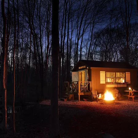 Camp Carriages at Sandy Pines Campground