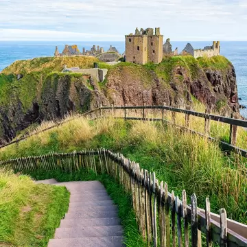 Dunnottar Castle.