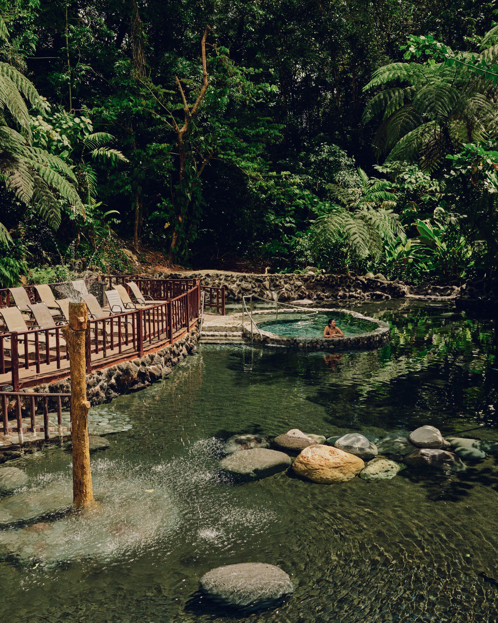 Ecotermales Hot Springs at Arenal Volcano, La Fortuna, Costa Rica. April 2026. 

.