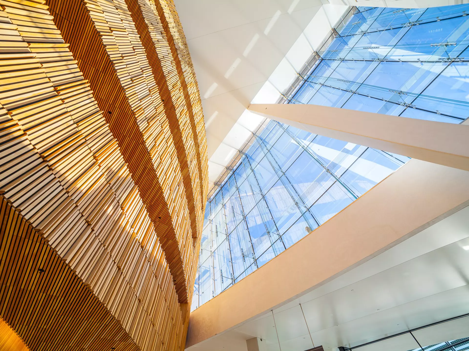 OSLO, NORWAY - 27 FEB 2016: Foyer of the Oslo Opera House. High tech interior., License Type: media, Download Time: 2025-12-09T22:31:57.000Z, User: Norma.PrauseBrewer_LonelyPlanet, Editorial: true, purchase_order: 56530 - Guidebooks, job: Global Publishing WIP, client: Europe 5, other: Norma Brewer