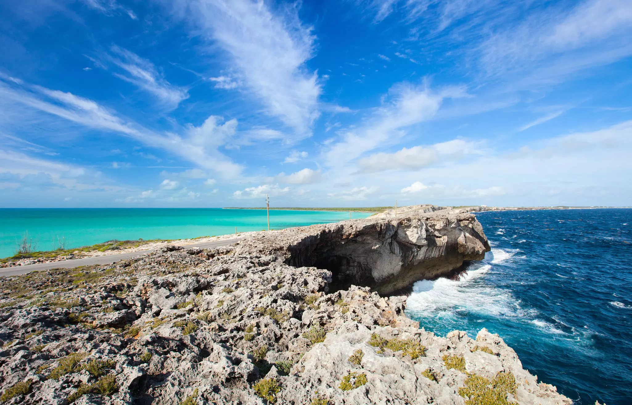 Glass Window Bridge on Eleuthera Island.
214099408
outdoor, bahamas, island, coast, shore, nobody, tropical, seaside, landmark, scenery, wave, caribbean, beach, blue, seascape, scenic, getaway, sea, beautiful, turquoise, water, nature, coastline, exotic, idyllic, atlantic, landscape, ocean, eleuthera, out, islands, window, bridge, glass