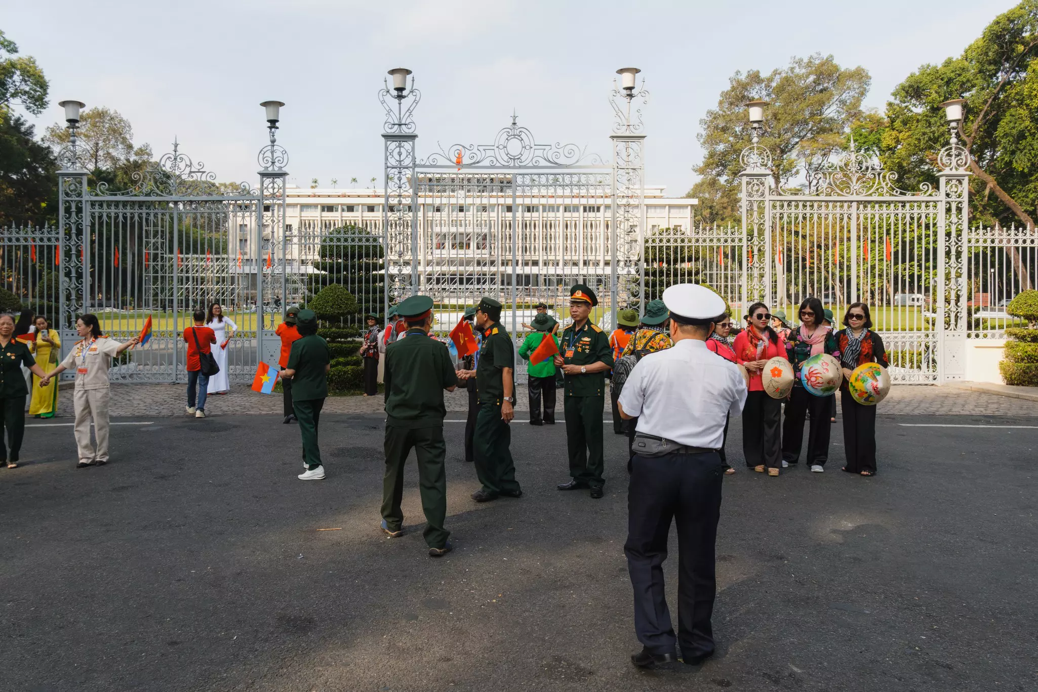 HO CHI MINH CITY, VIETNAM — April 21, 2025
Independence Palace, also known as the Reunification Palace