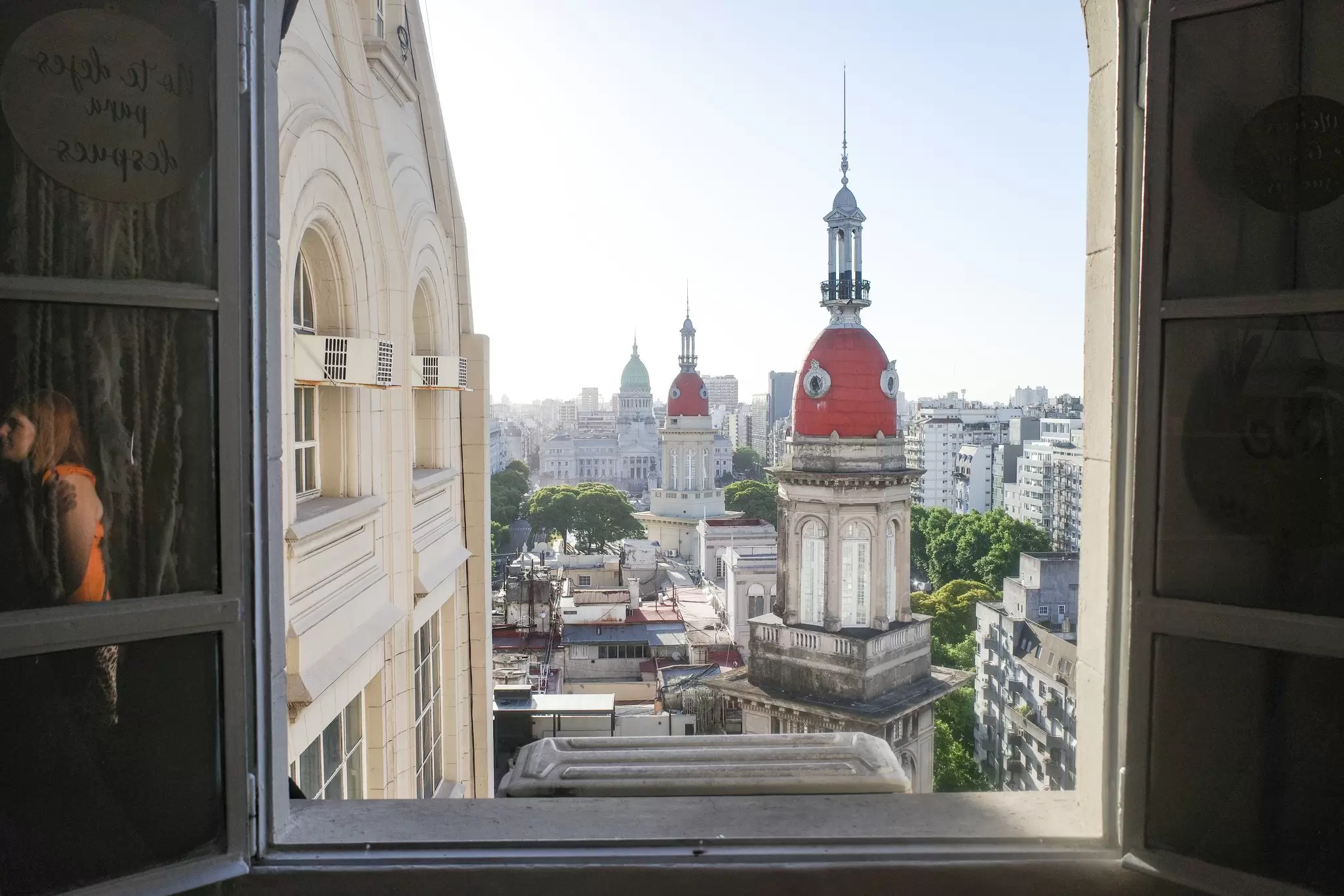 Buenos Aires, Argentina - 22 Nov, 2024: Aerial views of Plaza Congreso and the city of Buenos Aires from the Palacio Barolo, License Type: media, Download Time: 2025-01-17T21:50:44.000Z, User: Ppeterson948, Editorial: true, purchase_order: 56530 - Guidebooks, job: Global Publishing WIP, client: WIP, other: Pia Peterson Haggarty