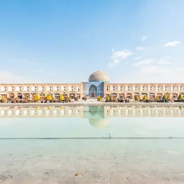 Naqsh-e Jahan (Imam Square) in Esfahan, Iran. Hamdan Yoshida/Shutterstock