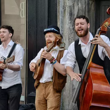Galway's long musical heritage makes it a perfect place to catch a show. Helioscribe / Shutterstock