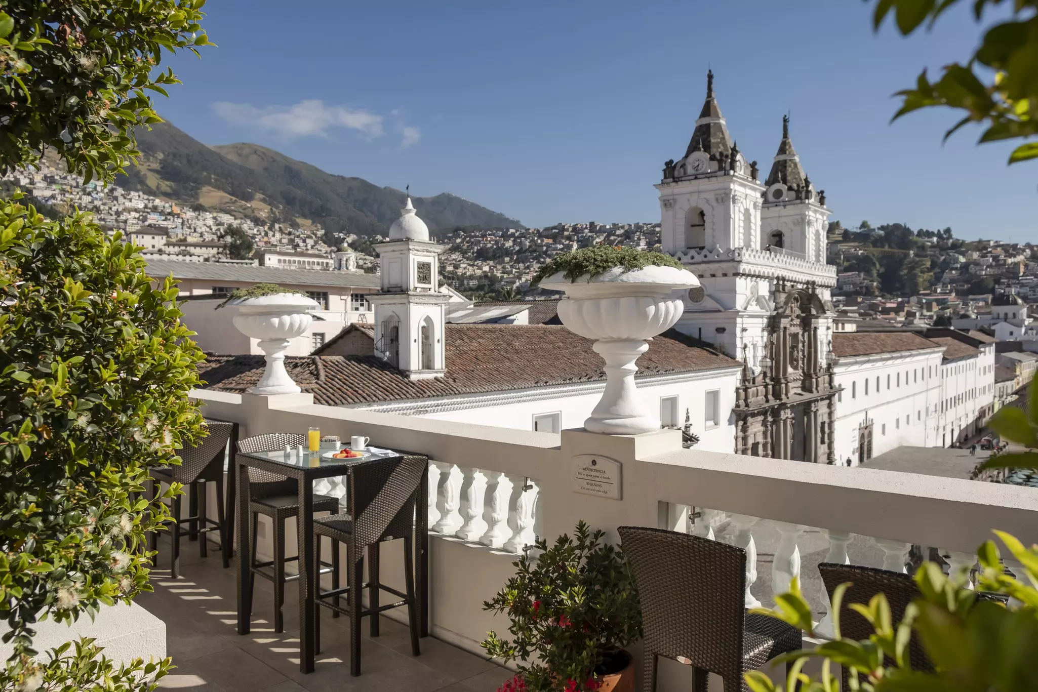 Casa Gangotena, a Relais & Chateaux property located in Old Town Quito, Ecuador © courtesy Relais & Chateaux