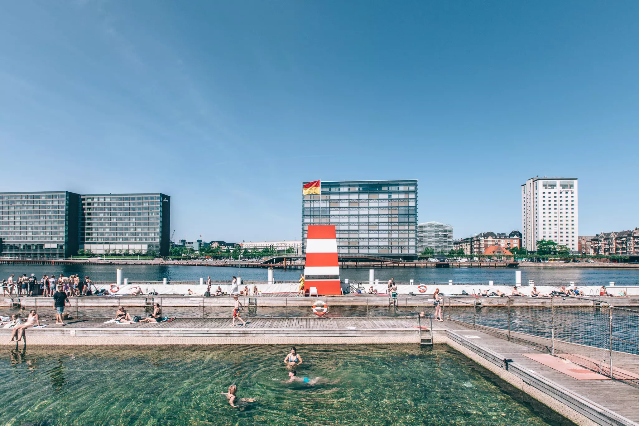 Islands Brygge Harbour Bath, Copenhagen