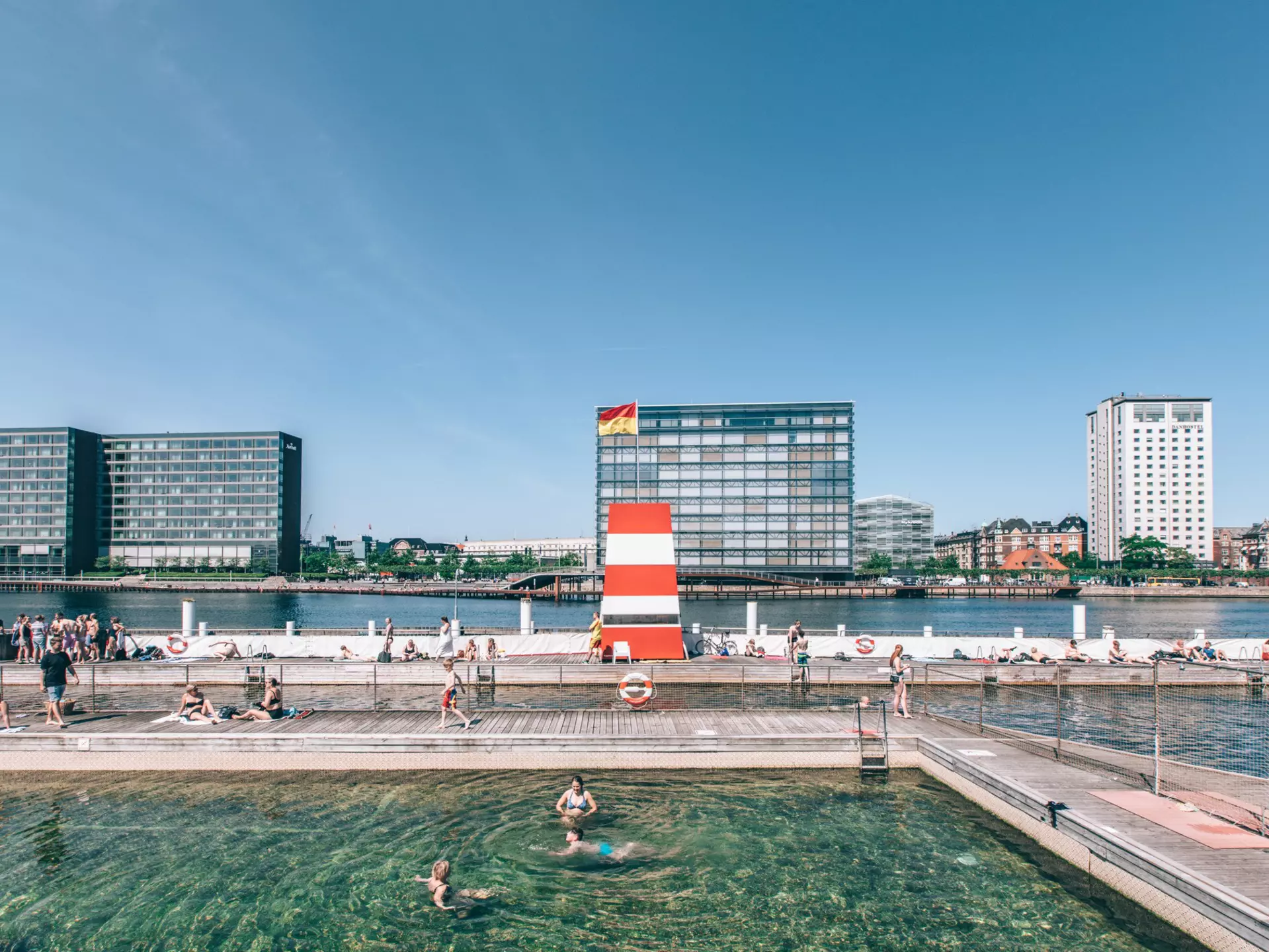 Islands Brygge Harbour Bath, Copenhagen
