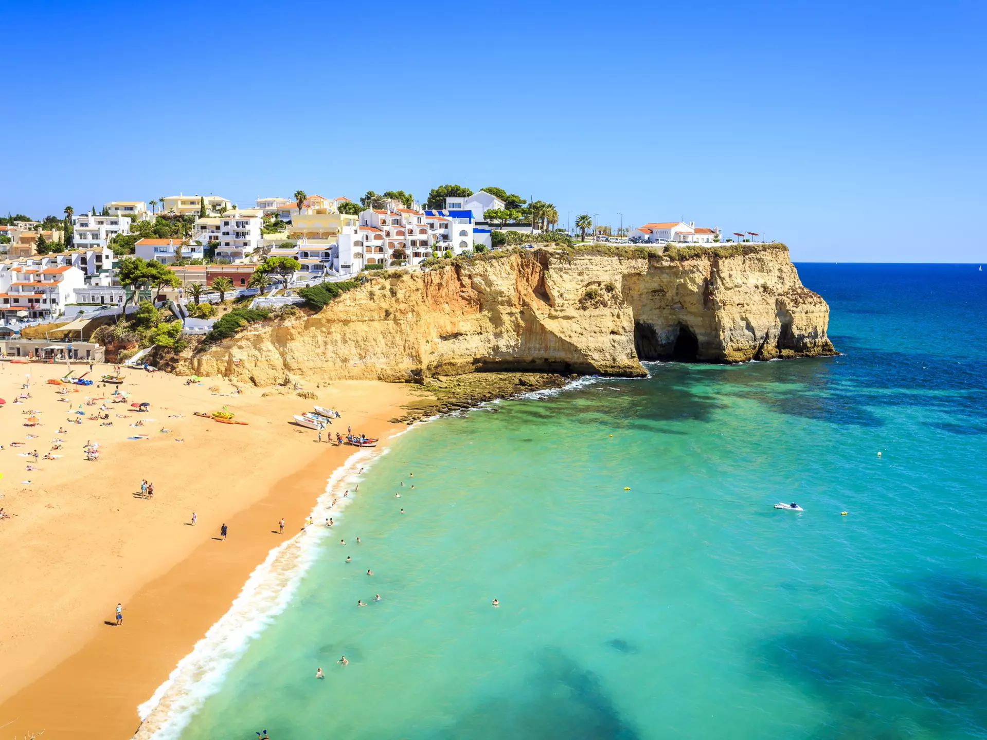 These are ten of our favorite beaches to enjoy in the Algarve. Getty Images/iStockphoto