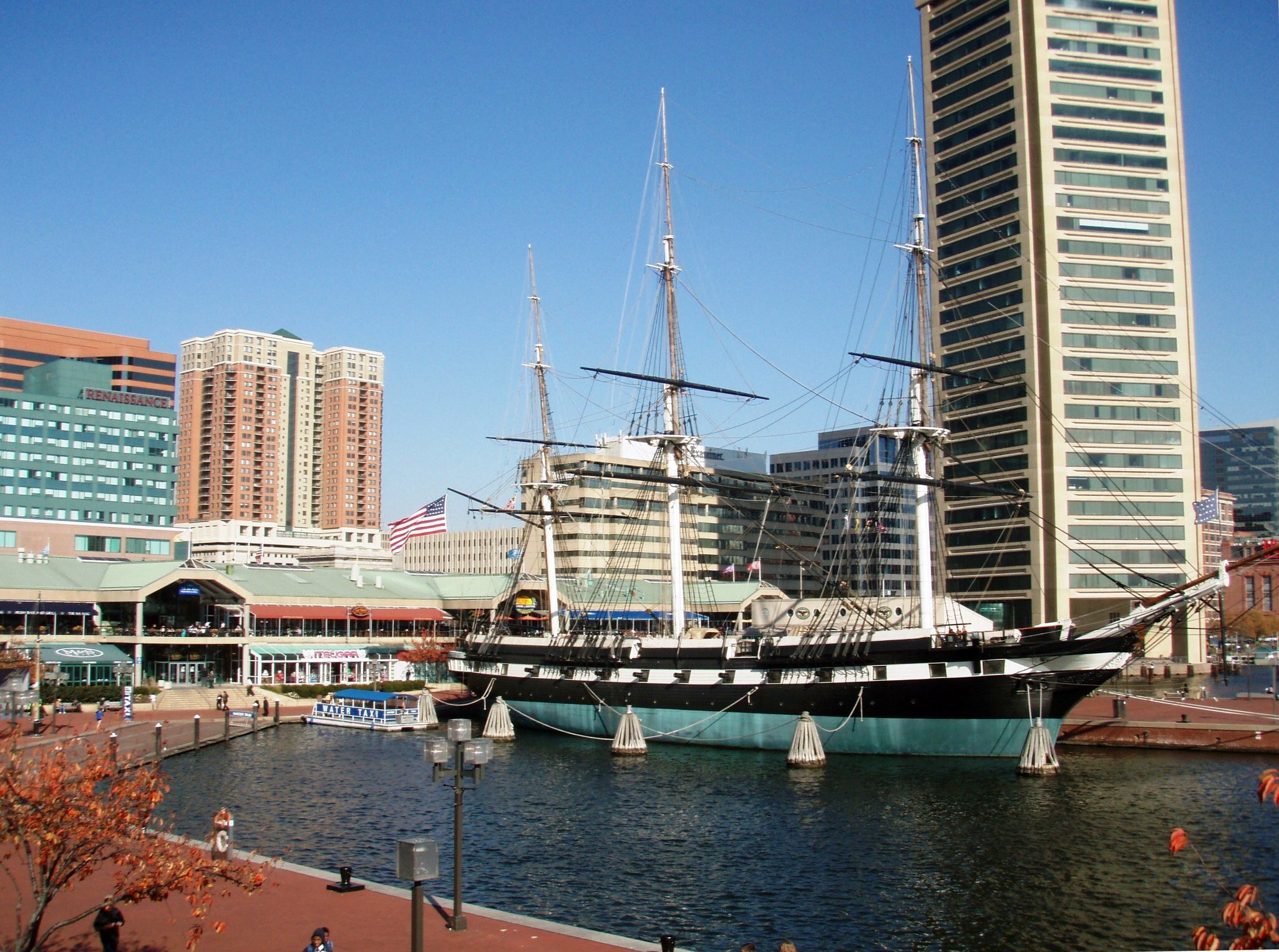 Baltimore, MD / USA - November 9, 2011: The USS Constellation warship is one of the popular tourist attractions in Baltimore, Maryland's scenic Inner Harbor area.
Historic Ships in Baltimore
           ; Shutterstock ID 1820301155; your: Bridget B...